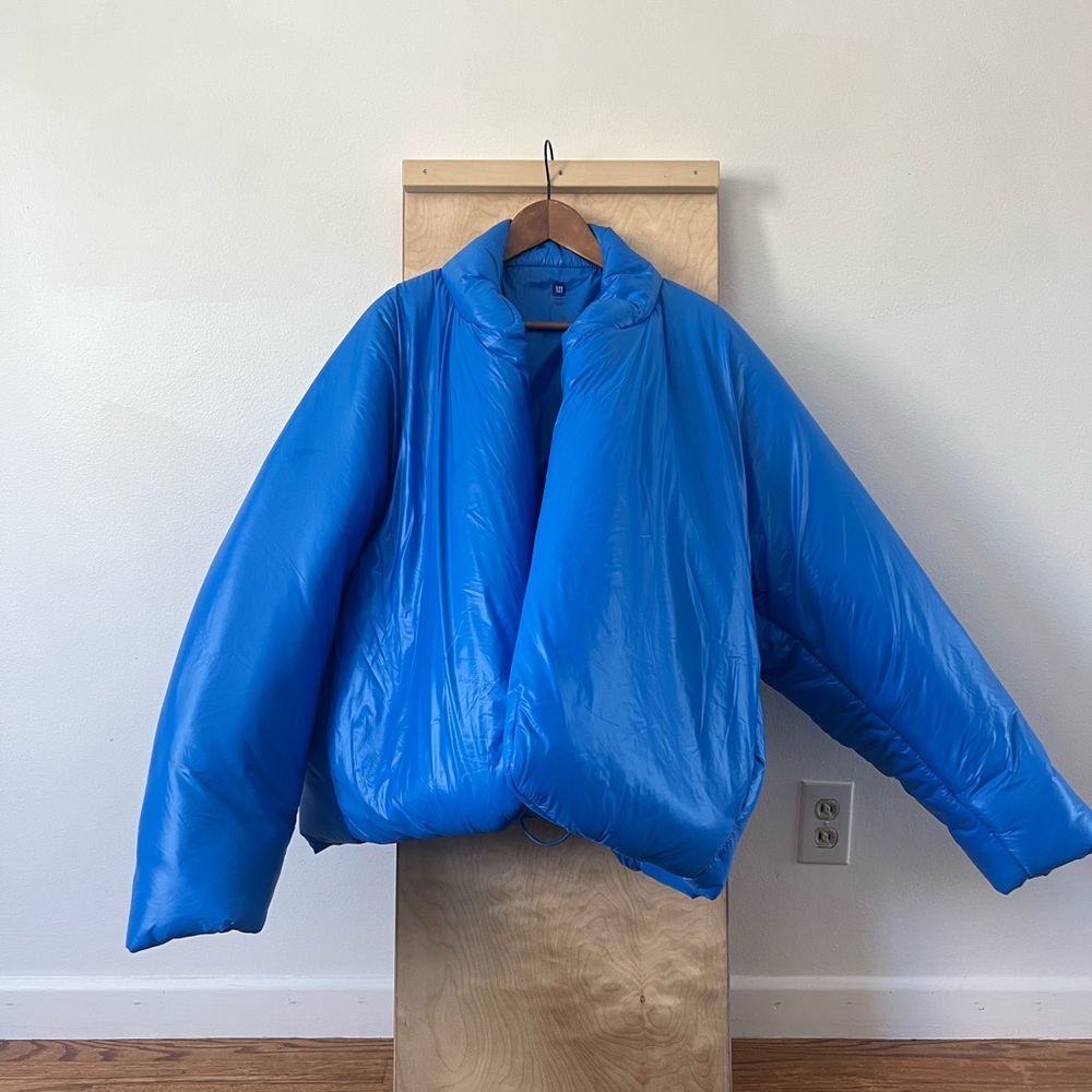 YEEZY x Gap blue puffer jacket YZY medium